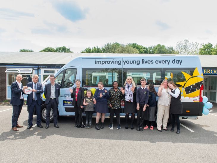 Broomfield School in Leeds has a new Sunshine Coach - Variety, the