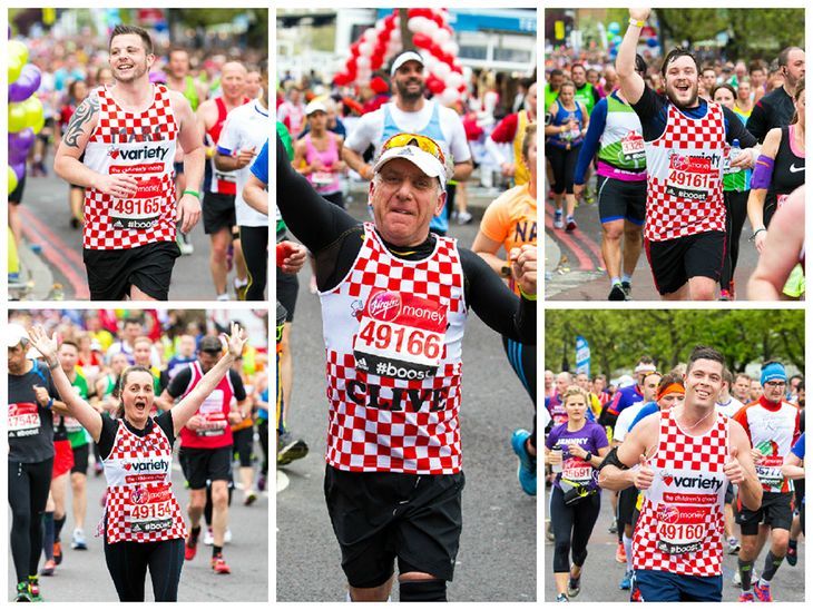 Team Variety Take On The London Marathon 2015 - Variety, The Children's ...